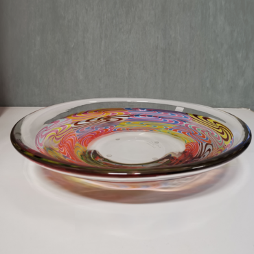Piatto in Cristallo di Murano 9450