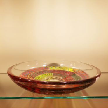 Piatto in Cristallo di Murano 9454